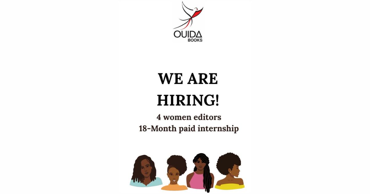 Ouida Books Is Hiring Four Women Editors for an 18-Month Paid Publishing Internship