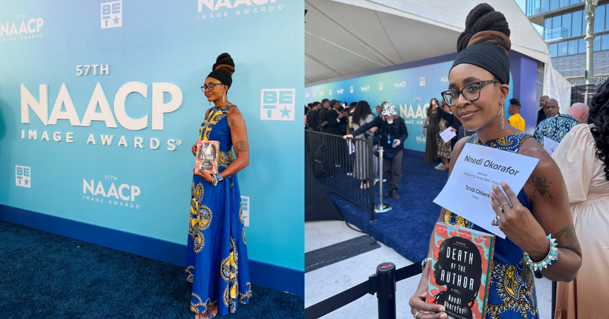 Africa Wins! Nnedi Okorafor Wins the NAACP Image Award for Death of the Author