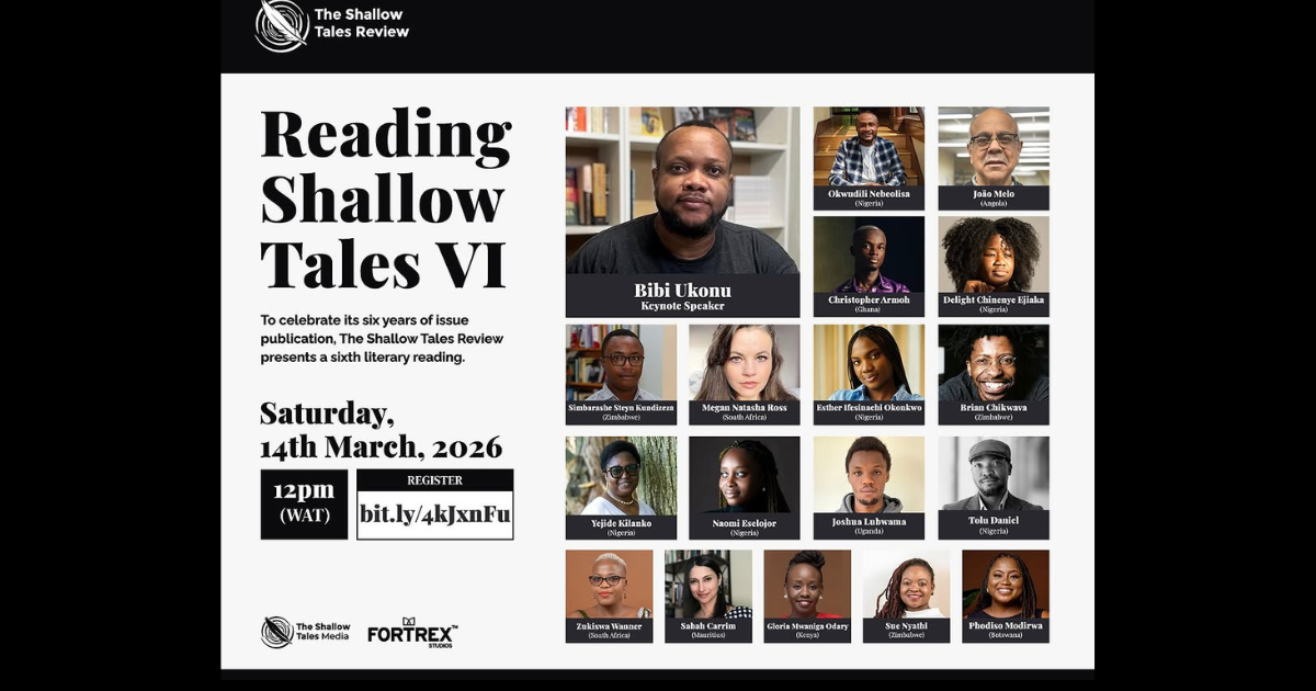 Reading Shallow Tales VI Is Next Saturday and the Lineup Is Stacked | March 14