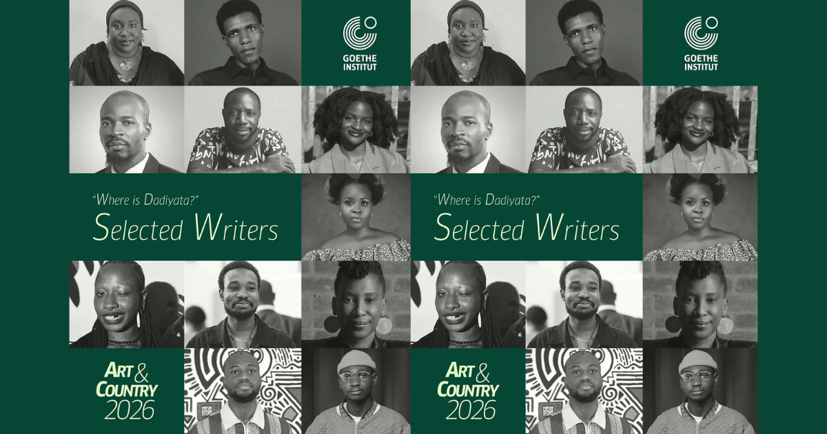 Eleven Writers Named for Goethe-Institut Nigeria’s “Where Is Dadiyata?” Project, a Literary Intervention Against Forgetting