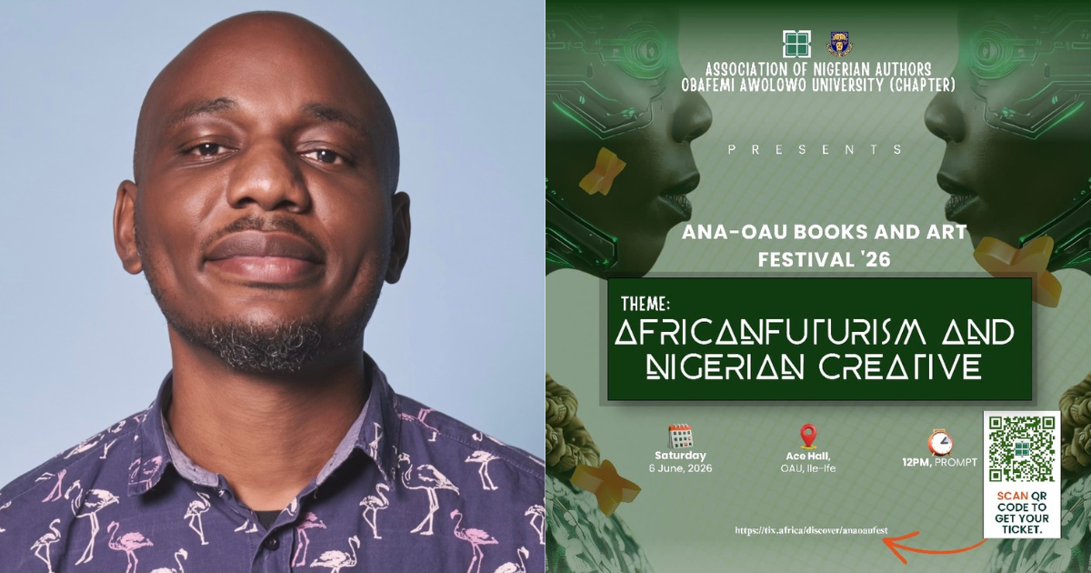 Wole Talabi headlines The Third Edition of the ANA-OAU Books and Art Festival | June 6, 2026