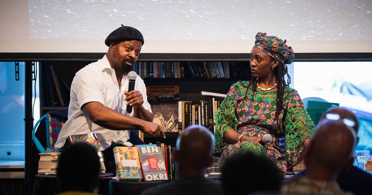 Ben Okri and Ainehi Edoro Talking African Storytelling in Berlin