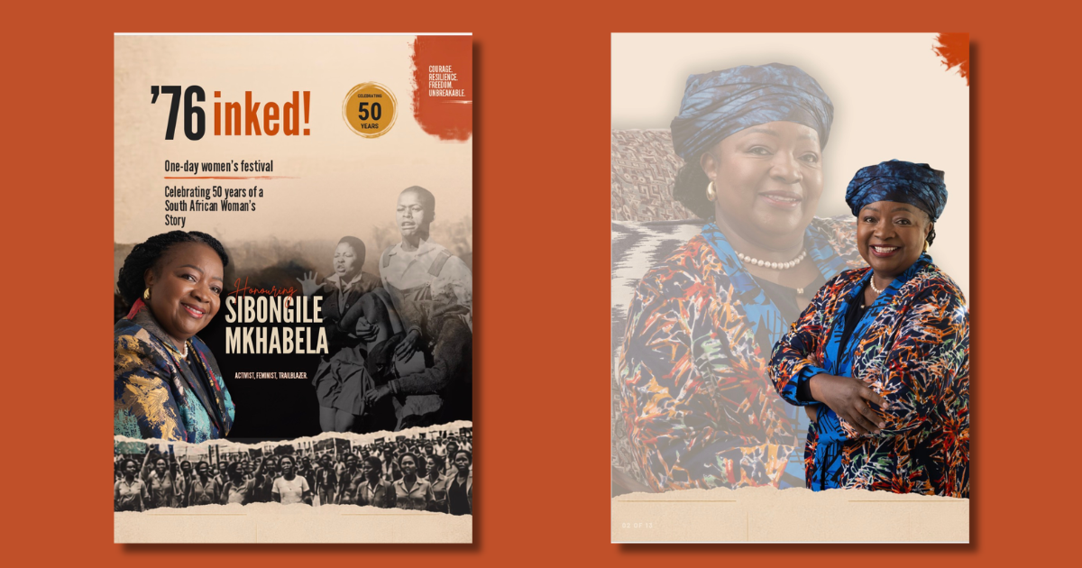 ’76 Inked!: A Women’s Month Festival Honouring Sibongile Mkhabela, 50 Years After the Soweto Uprising
