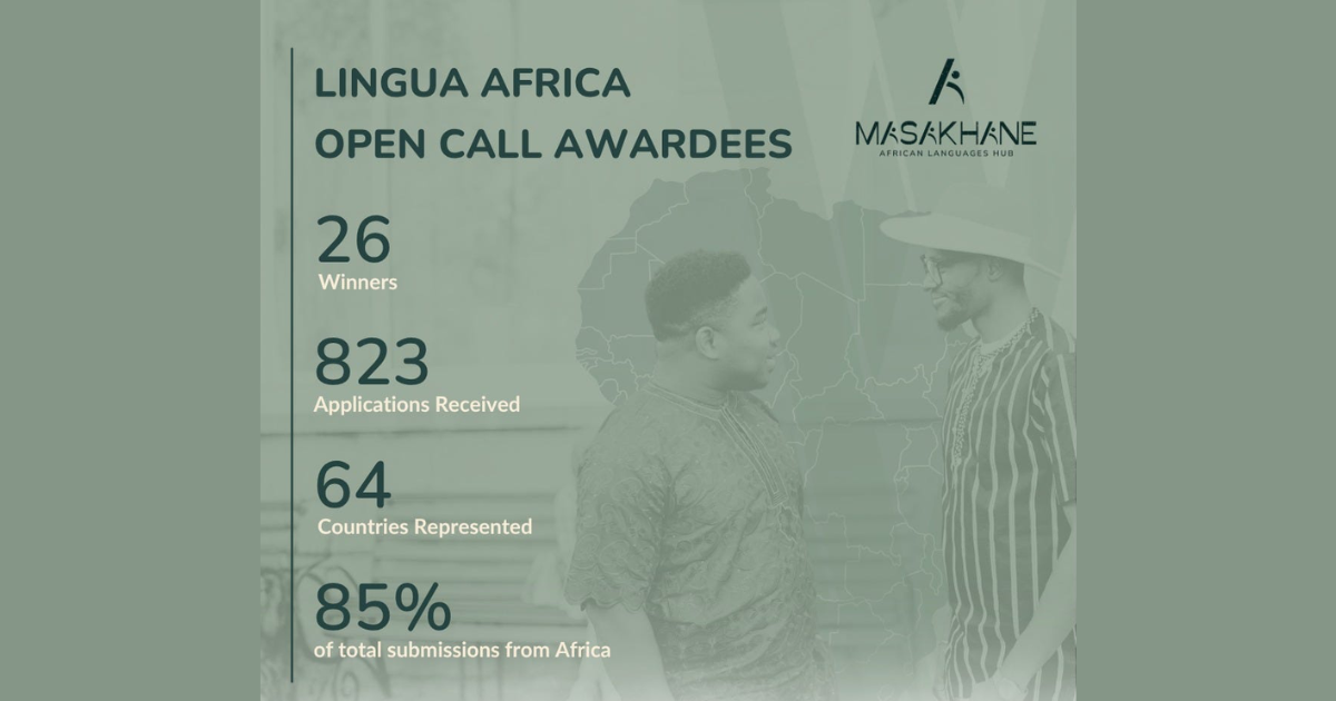 Masakhane Names 26 Grantees for LINGUA Africa, Its Push to Put African Languages at the Center of AI