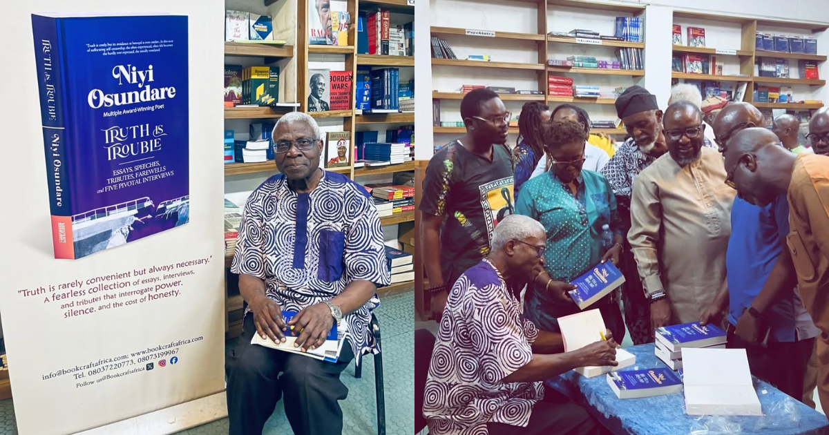 Niyi Osundare’s Truth Is Trouble Celebrated at Ibadan Book Event