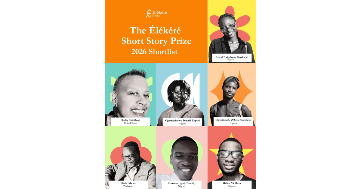 Élékéré Press Announces Shortlist for its Inaugural Short Story Prize