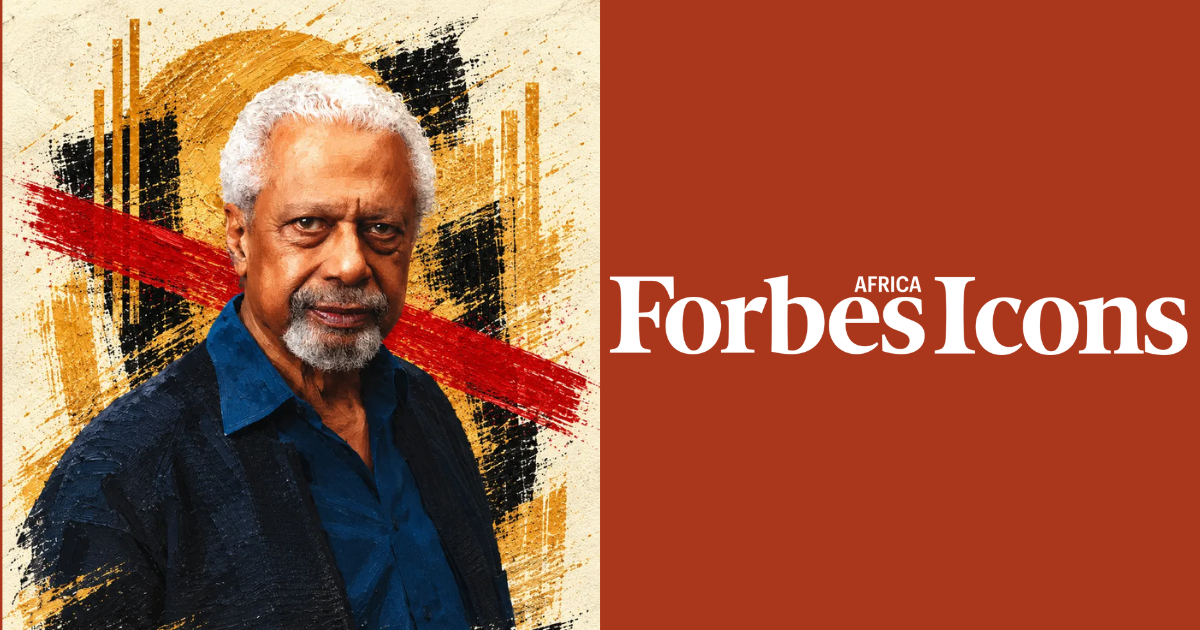 Forbes Africa Names Nobel Laureate Abdulrazak Gurnah Among Its 15 Icons, Eight on the List Have Written Books